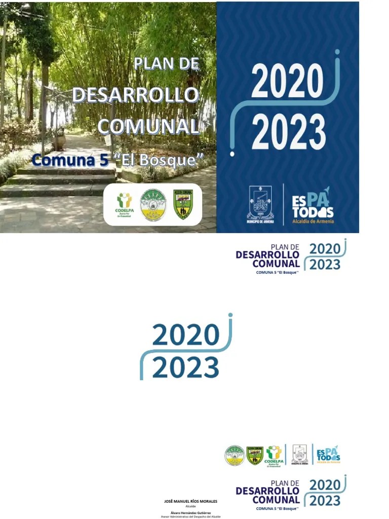 Plan - De - Desarrollo - Comunal - Comuna - 5 | PDF | Planificación ...