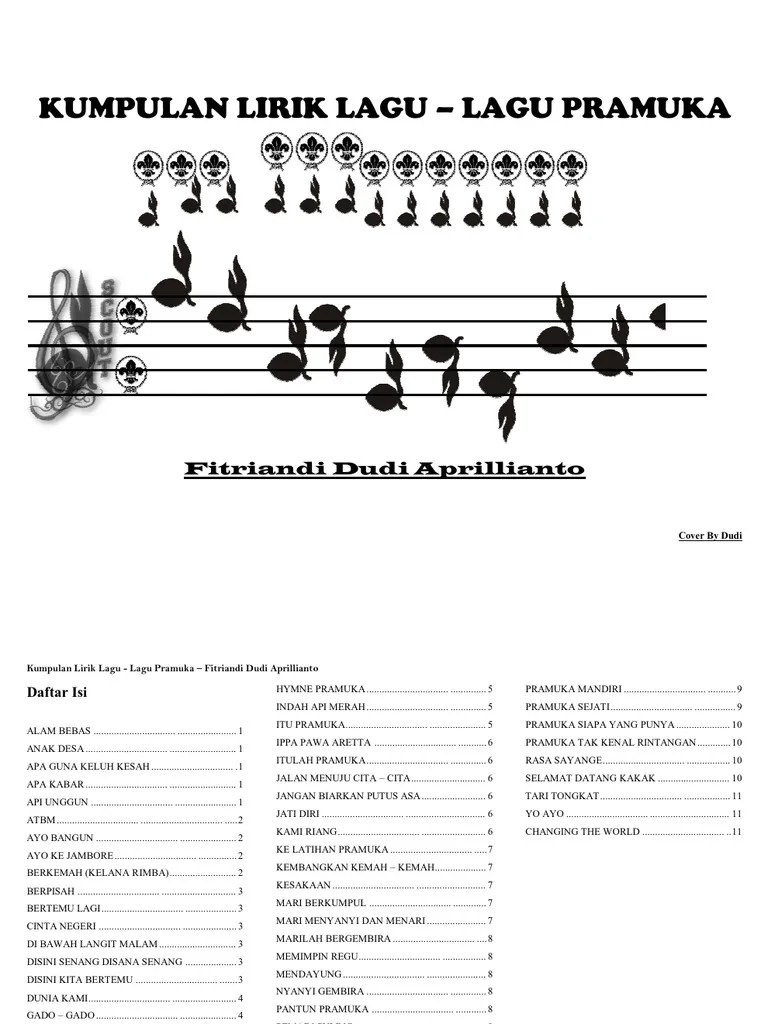 Lirik Yel Yel Pramuka Lagu Coboy Junior