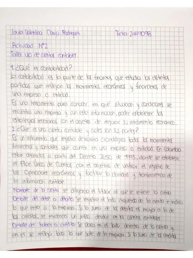 Taller 1 Contabilidad | PDF