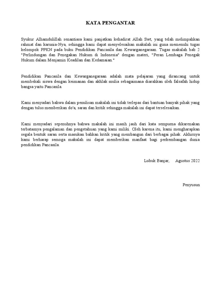 Peran Kepolisian Republik Indonesia (Polri) | PDF