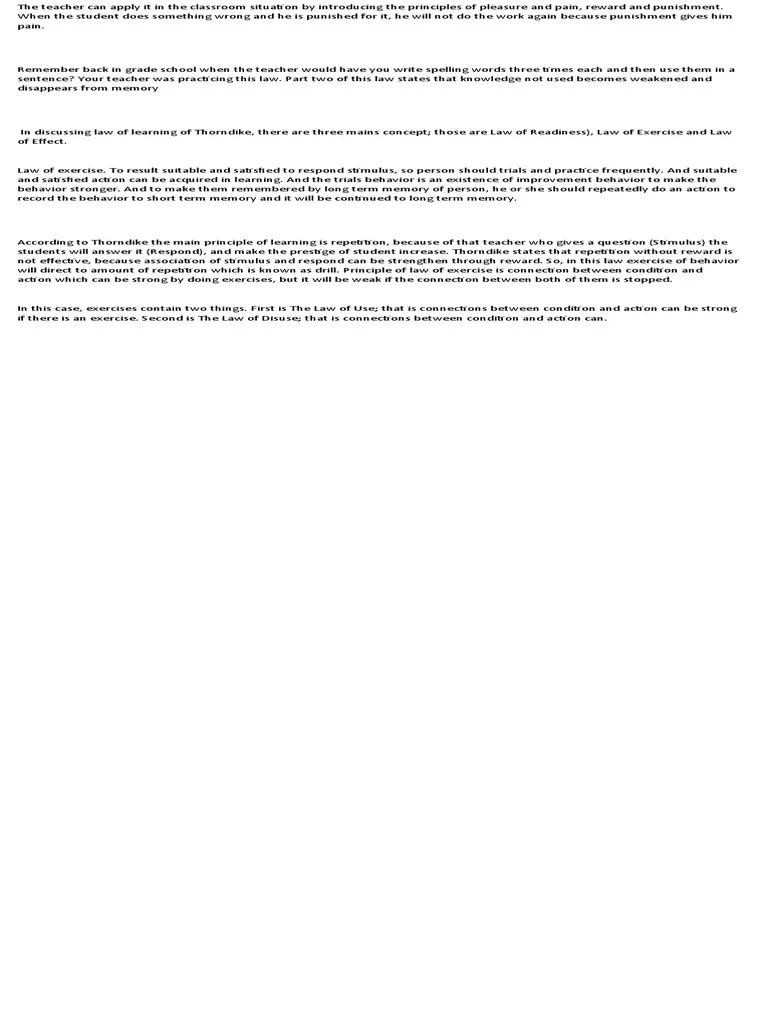 The Teacher Can Apply It In The Classroom Situation By Introducing The ...