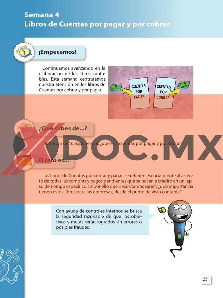 Xdoc - MX Semana 4 Libros De Cuentas Por Pagar Y Por Cobrar | PDF | Pagos | Contabilidad