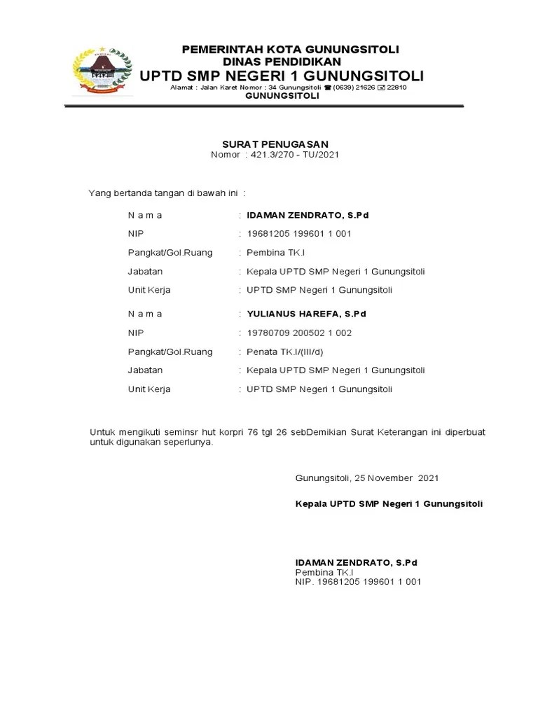 Surat Keterangan Siswa | PDF