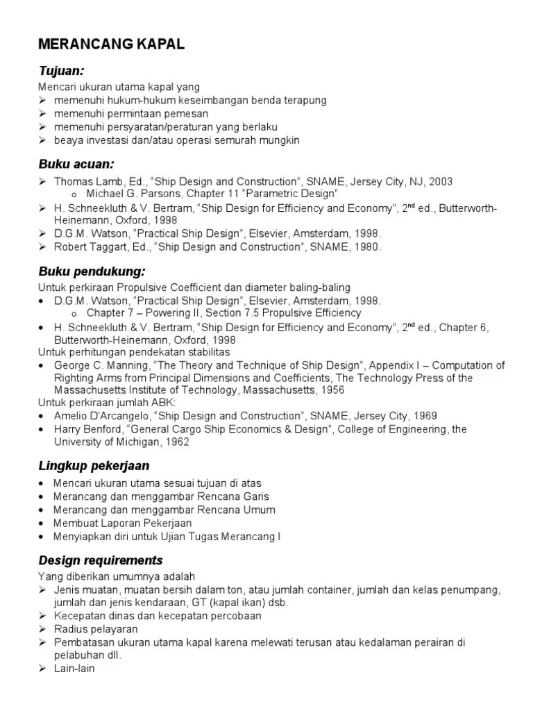 Telah menanamkan pengertian ilmu pemerintahan yang paling. Merancang Kapal1 Pdf