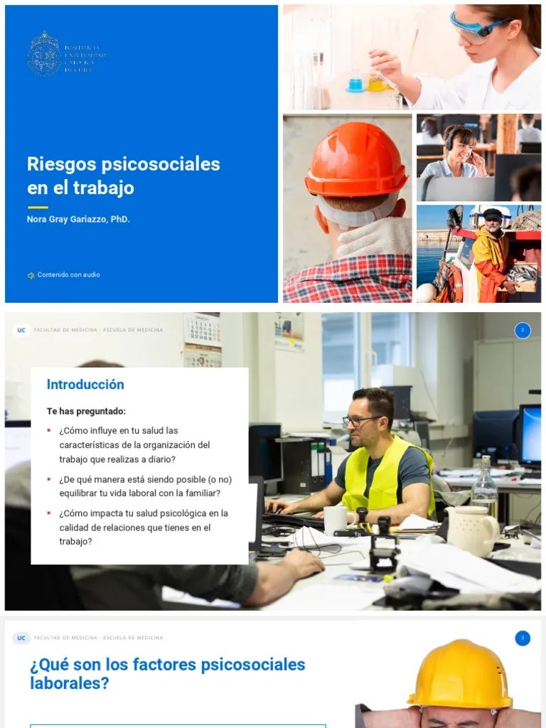 Riesgos Psicosociales En El Trabajo | PDF | Estrés (biología) | Sicología