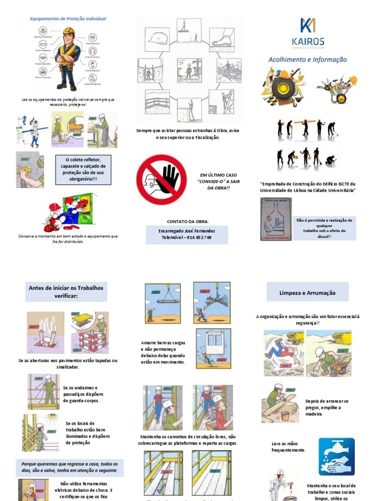 Folheto De Acolhimento | PDF