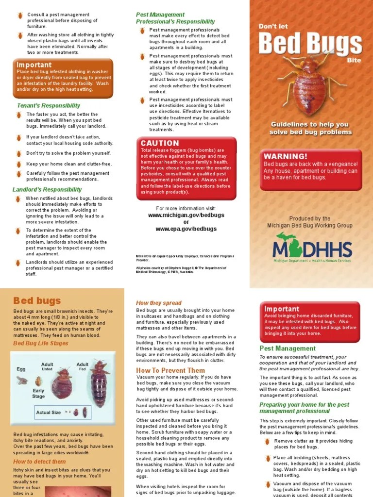 Bed Bug Complete Web2 | PDF | Pest Control | Pest (Organism)