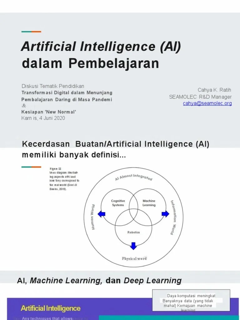 Media Pembelajaran - Artificial - Intelligence - (AI) | Download Free PDF | Artificial ...
