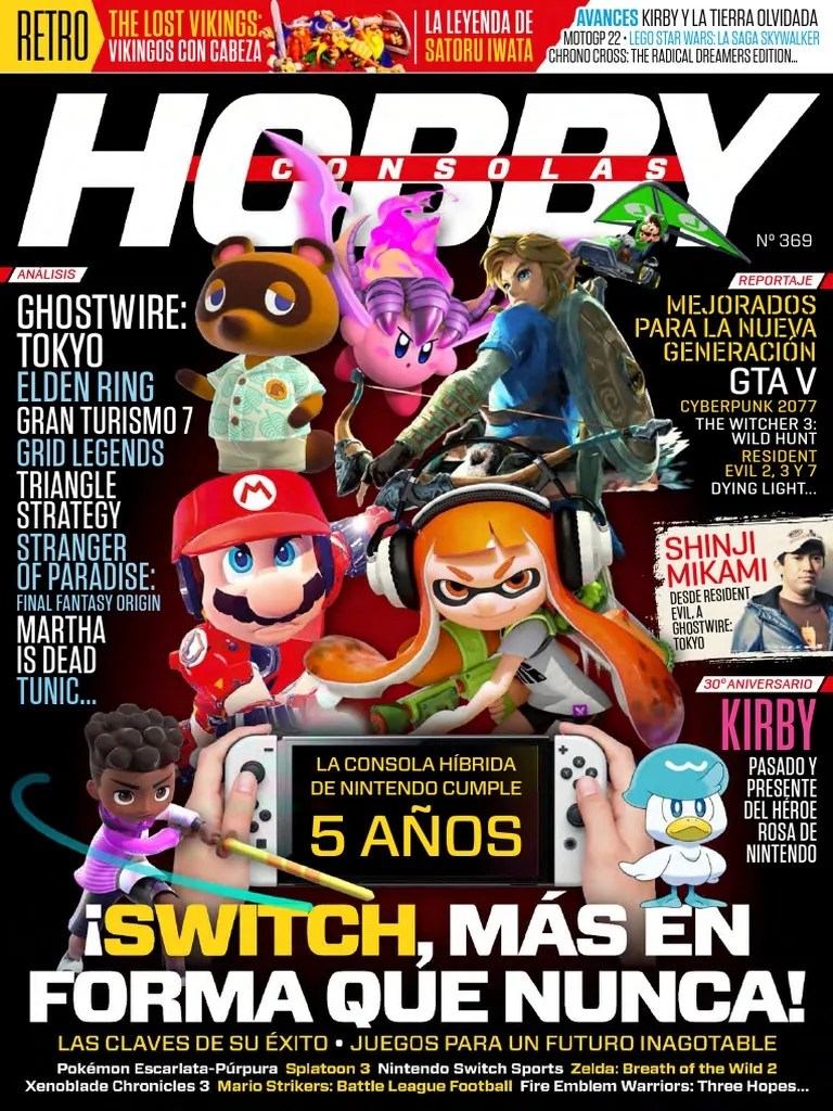 Hobby Consolas N369 2022 | PDF | Nintendo | Juegos De Consolas