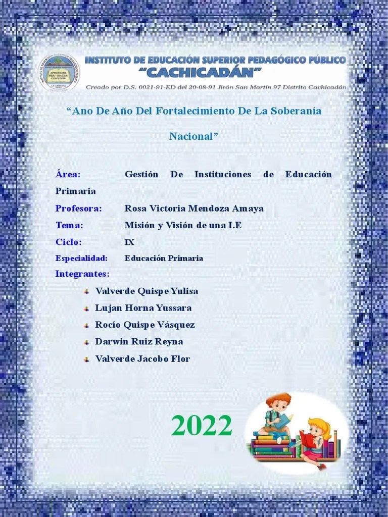 Mision Y Vision | PDF