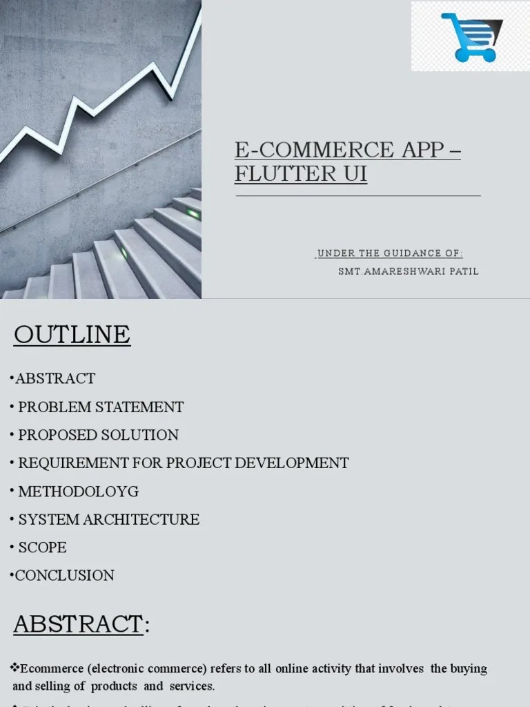E-Commerce App - Flutter Ui | Download Free PDF | E Commerce | Online ...