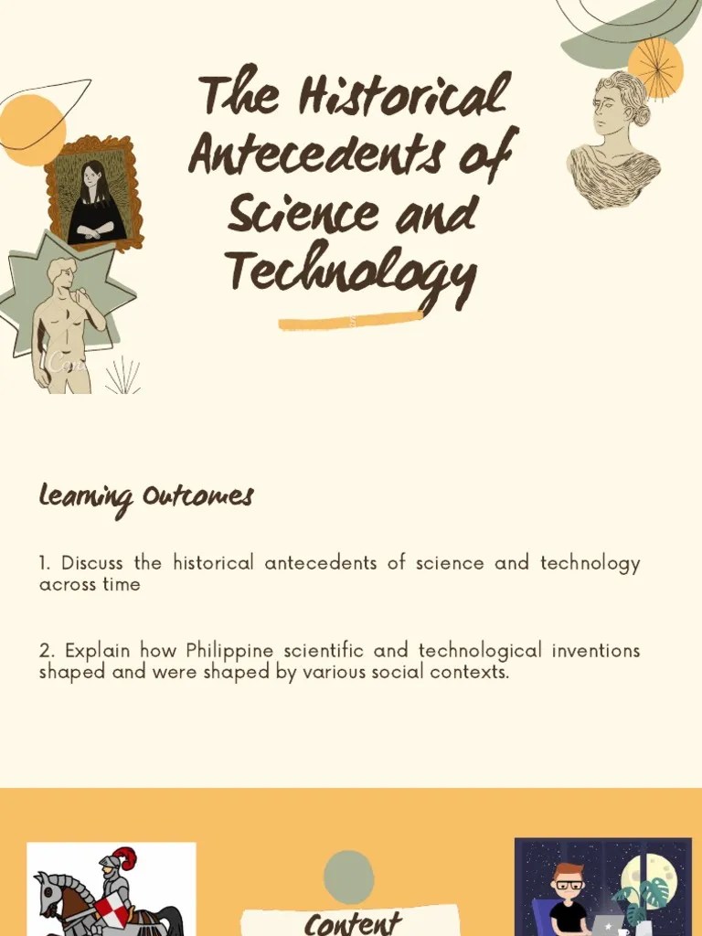 Lesson 2.2 Historical Antecedents Of Science And Technology - Medieval ...