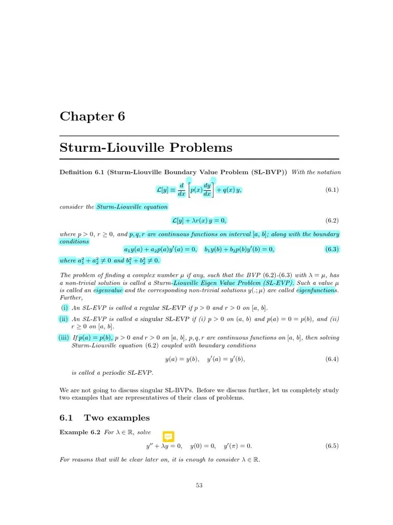 Lecture 2 | PDF | Eigenvalues And Eigenvectors | Ordinary Differential ...