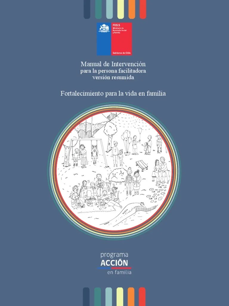 MANUAL DE INTERVENCION ACCION EN FAMILIA Resumido | PDF | Familia | Evaluación