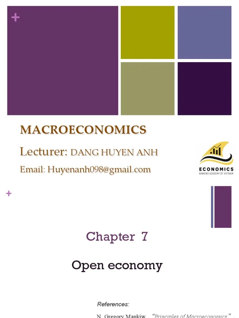 8 - Open Economy | PDF | Exchange Rate | Balance Of Trade