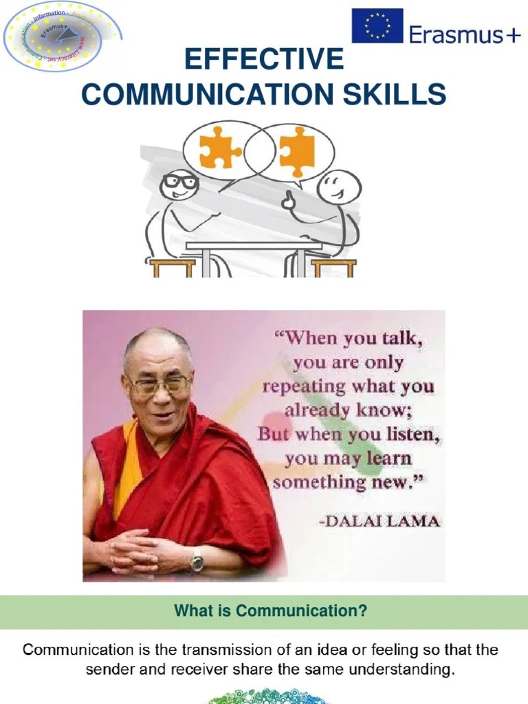 Effective Communication | PDF | Communication | Psychology