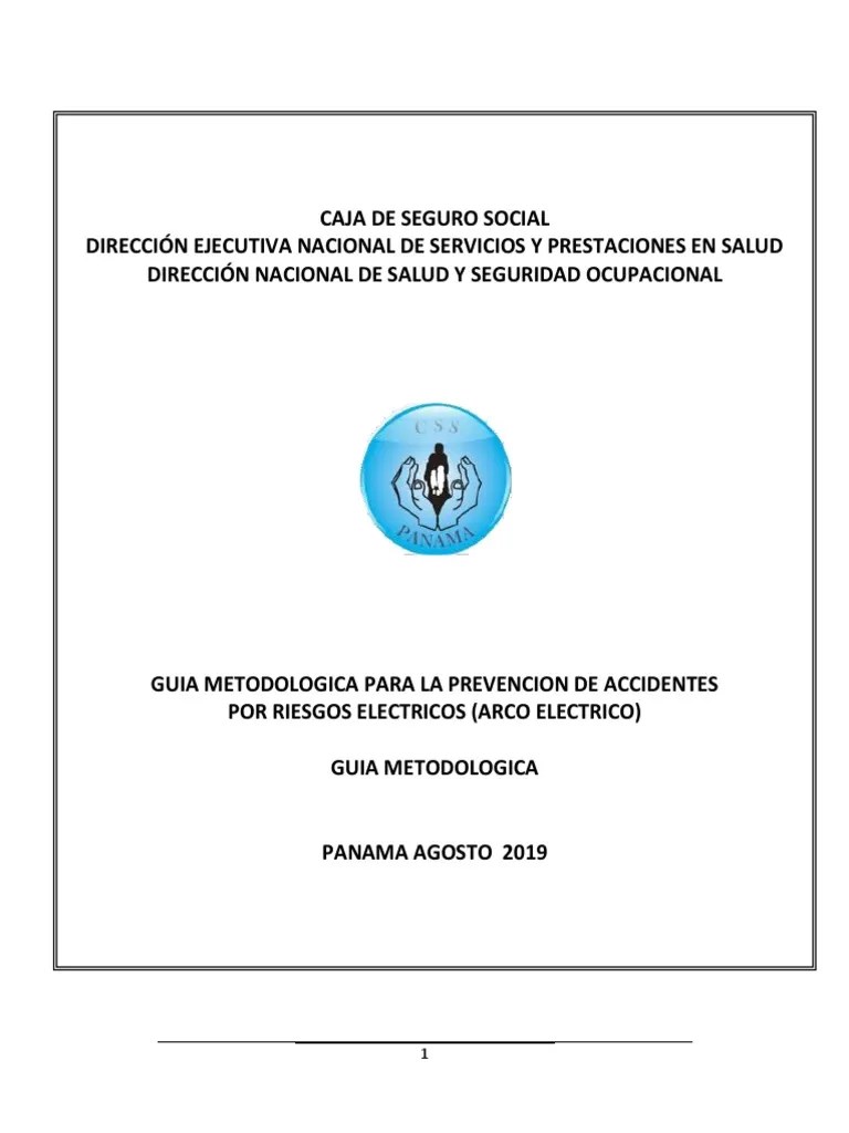 06 - Guía Técnica Para La Prevención De Accidentes Por Riesgos Eléctricos (Arco Eléctrico) | PDF ...