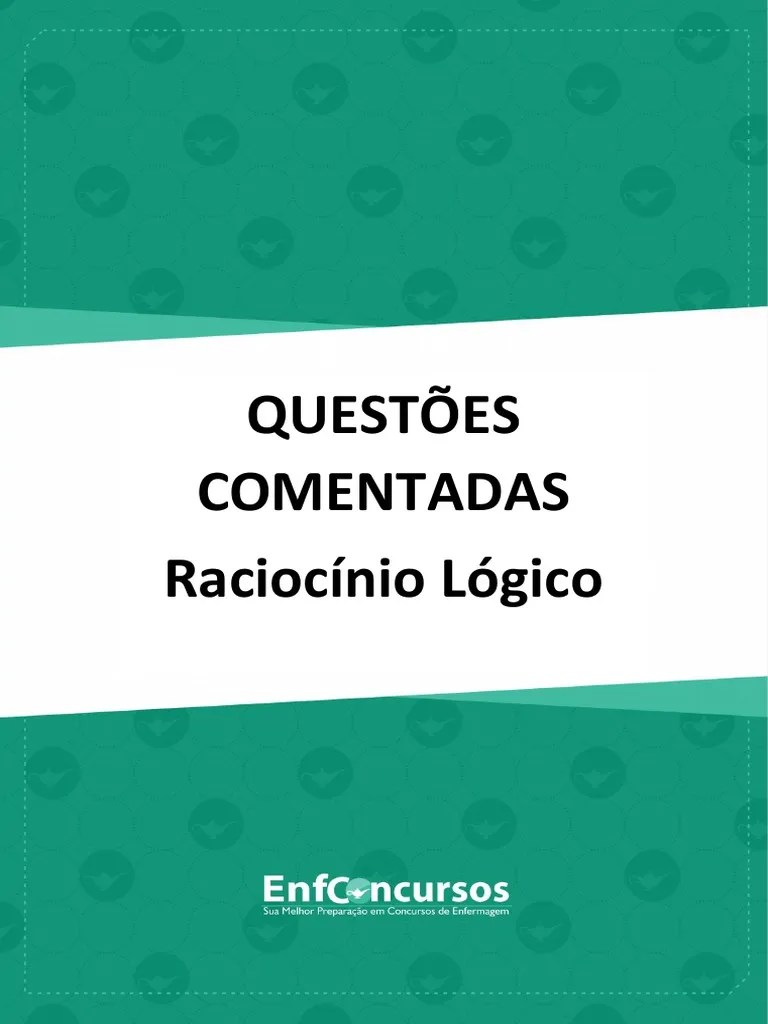 Questões Raciocínio Lógico | PDF | Argumento | Lógica