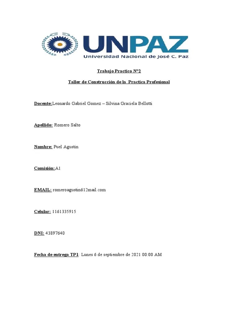 Trabajo Practico N2 TCPP | PDF