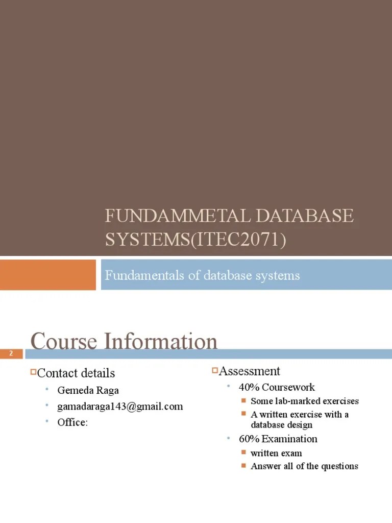 Chapter 1 | PDF | Databases | Conceptual Model