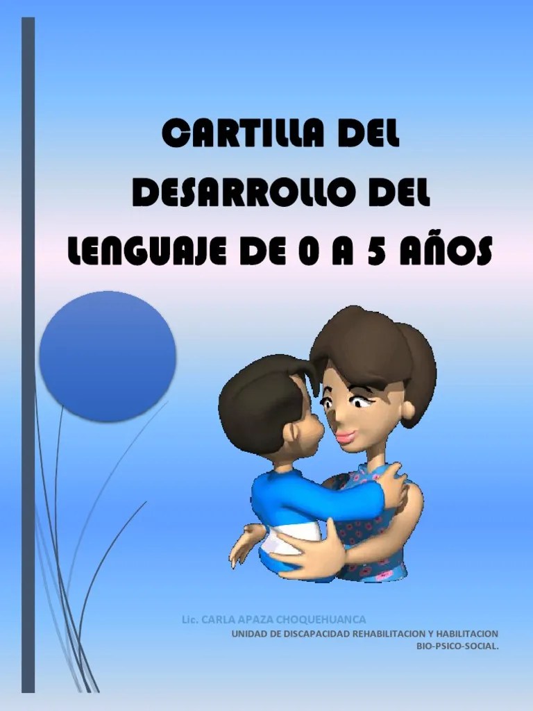 Desarrollo Del Lenguaje Y La Comunicación En Niños De 0 A 5 Años | PDF ...