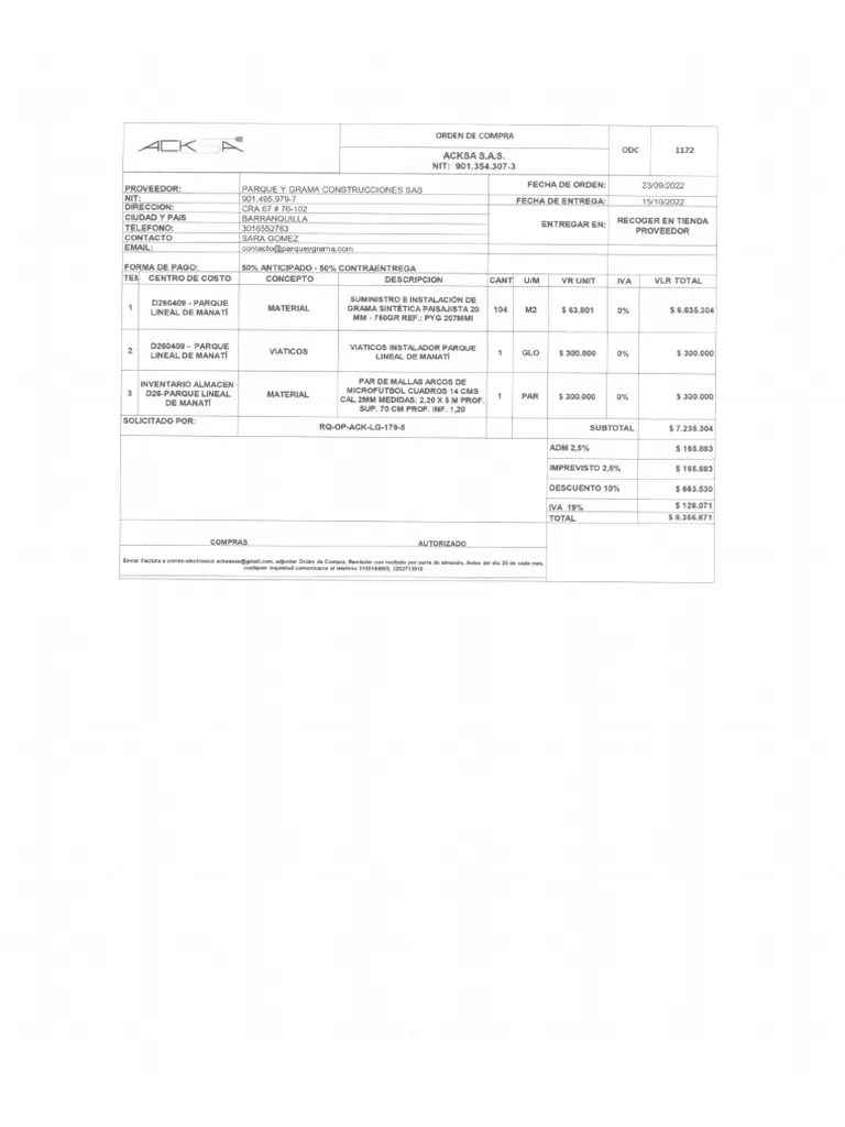 1172 Parque Y Grama | PDF