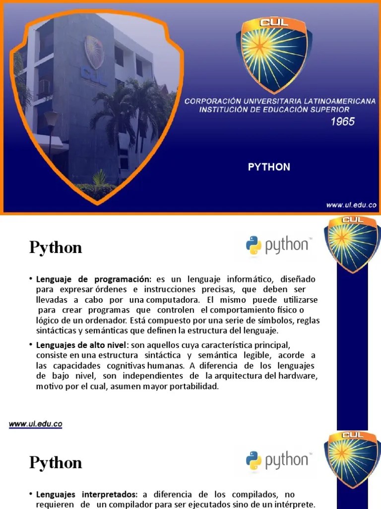 Tema 2 Python | PDF | Lenguaje De Programación | Python (lenguaje De ...