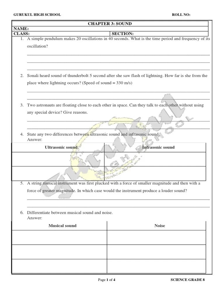 8 Sound | PDF | Hertz | Sound