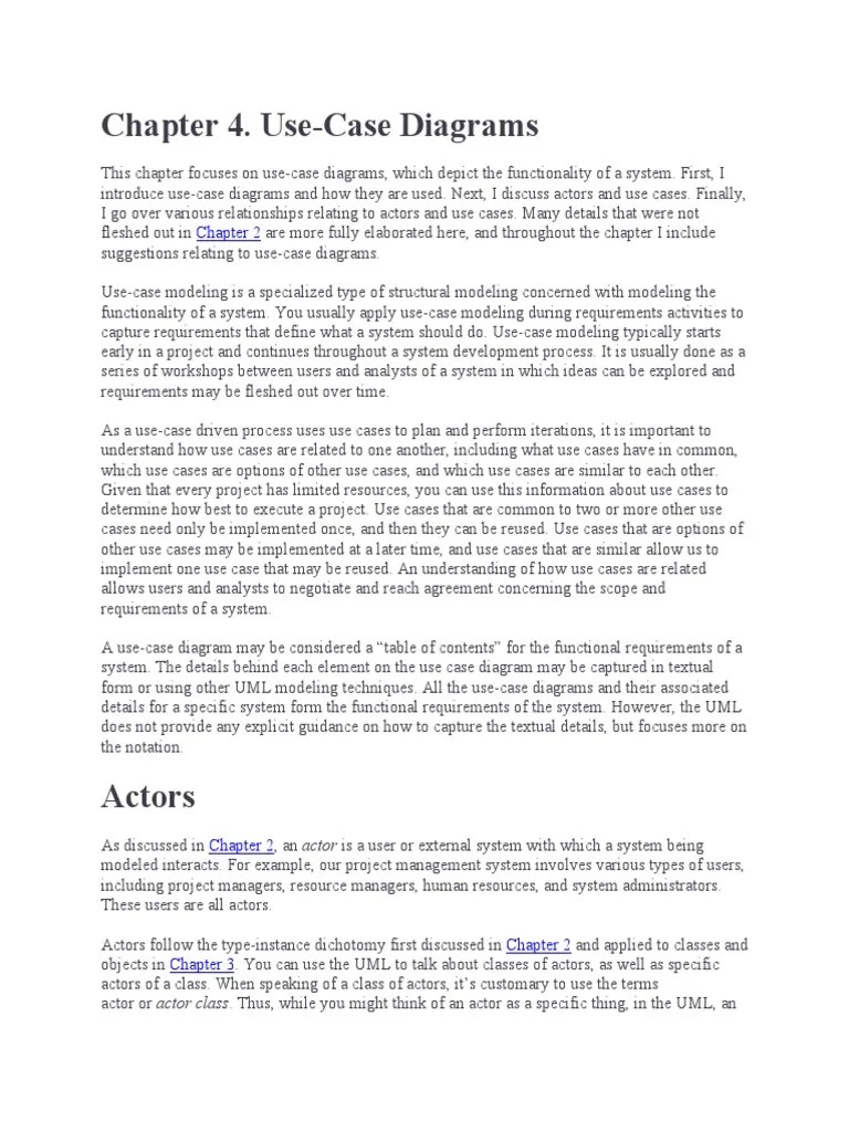 An In-Depth Explanation Of Use-Case Diagrams: Introducing Actors, Use Cases, And Their ...