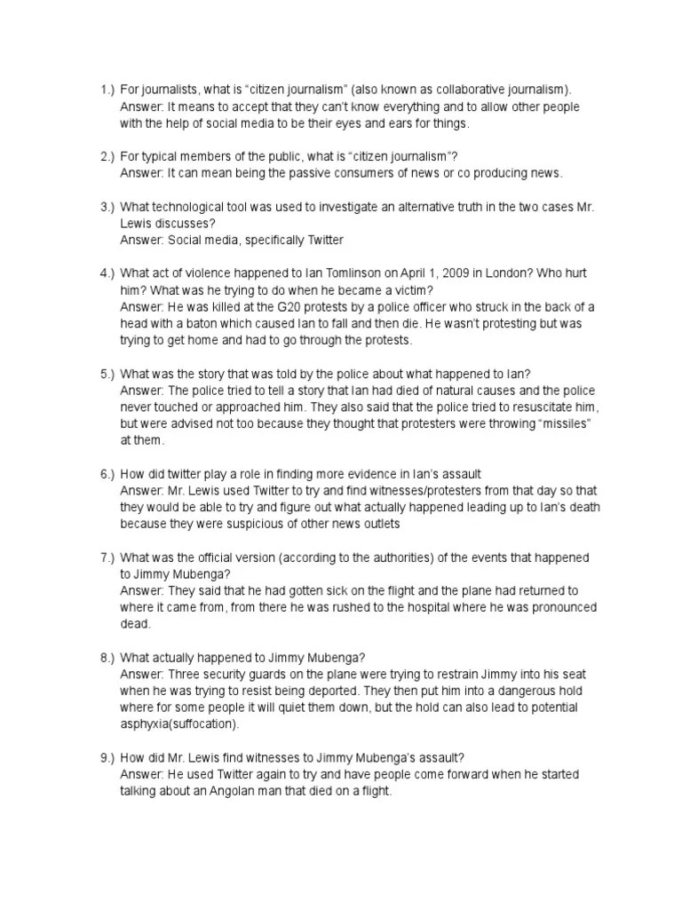 Forensic Science Unit 2 Lab | PDF | Social Media | Popular Culture & Media Studies