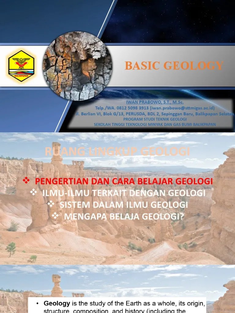 An Introduction To Basic Geology | PDF