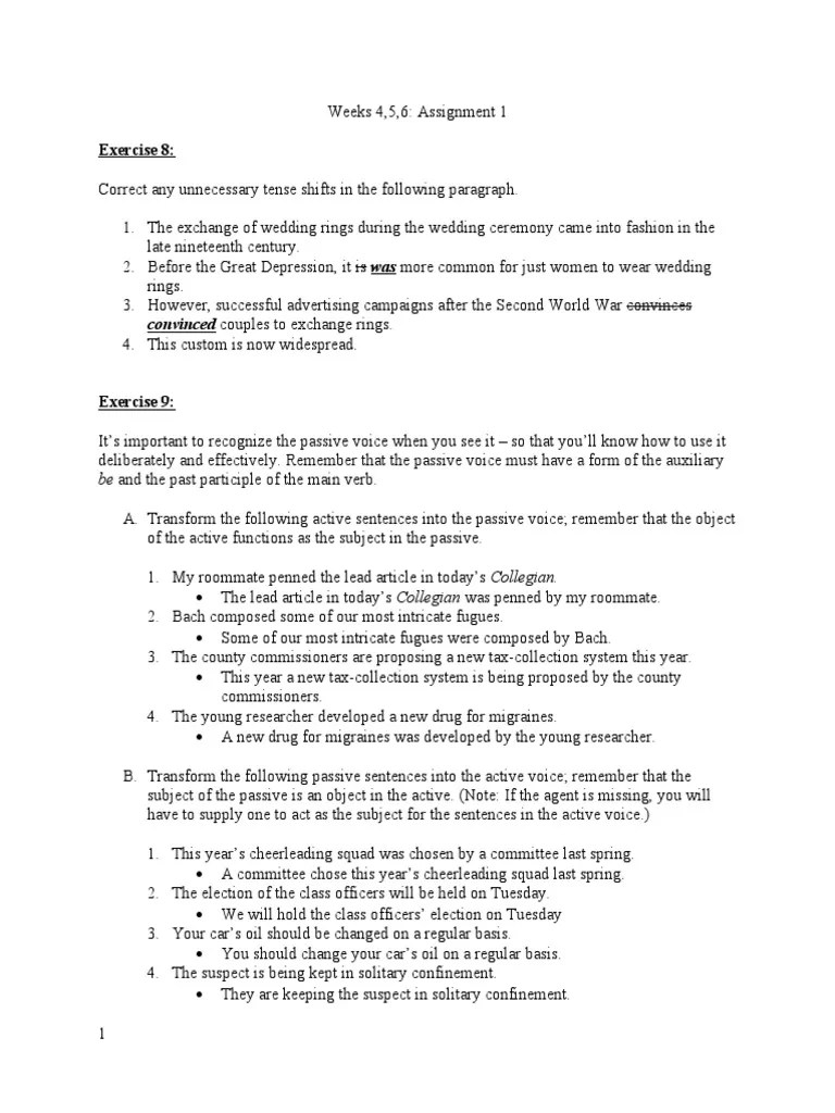 Weeks 4,5,6 - Assignment 1 | PDF