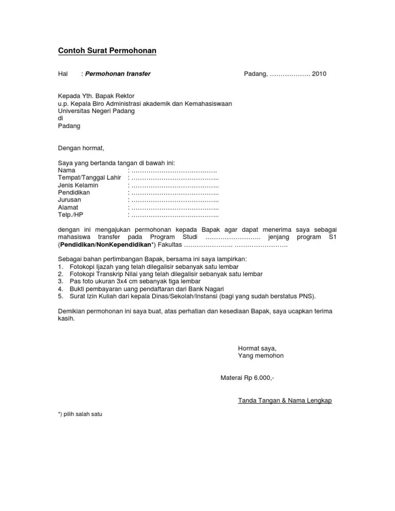 Pernah kejadian kalian salah transfer ke nomor rekening bersama marketplace ? Contoh Surat Pembatalan Salah Transfer Contoh Surat