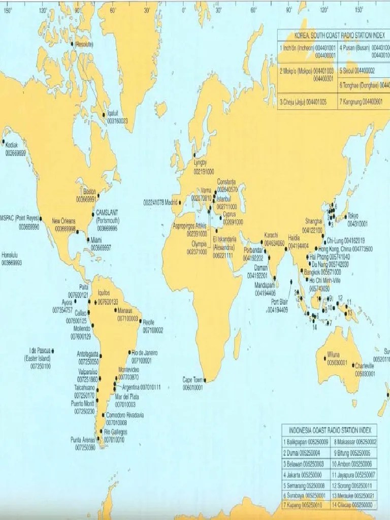 Coast Station Chart | PDF