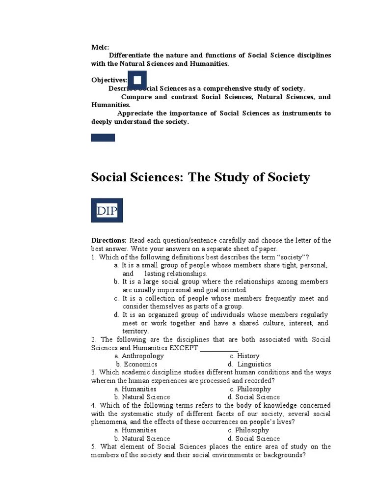 Discipline And Ideas In Social Science | PDF | Science | Social Sciences