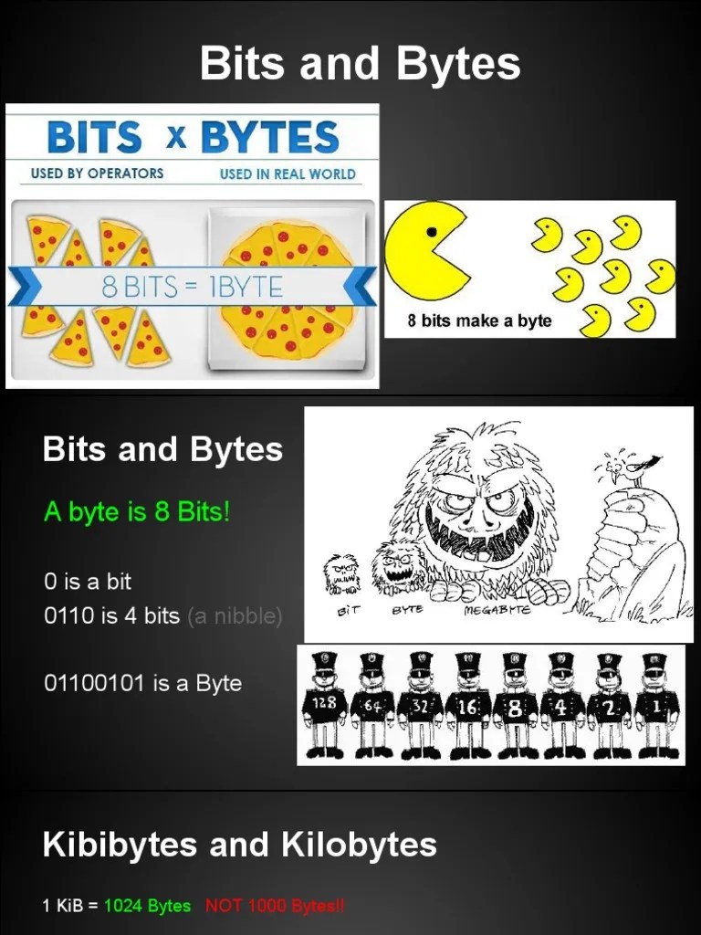 Computer Science - Bits And Bytes | PDF | Byte | Bit