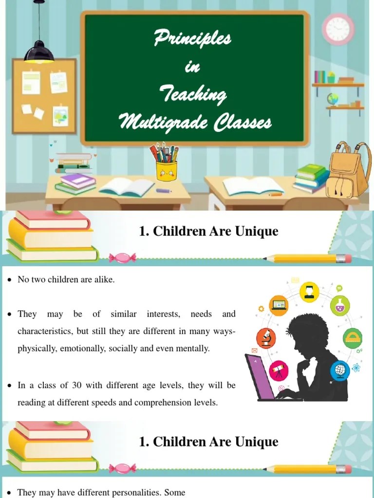 Principles In Teaching Multigrade Classes | PDF | Teachers | Classroom