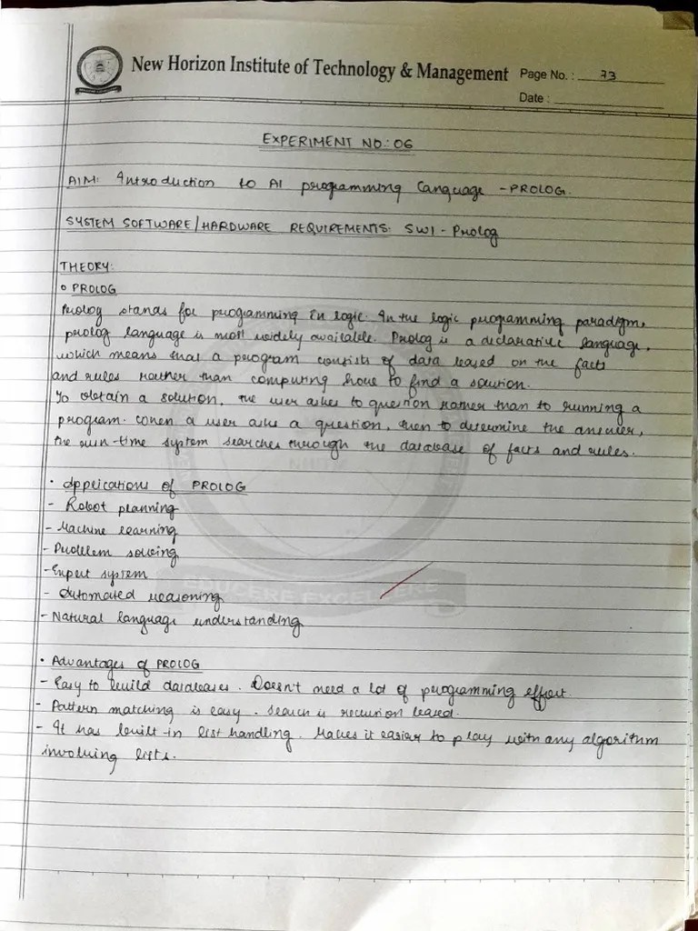 Ai - Experiment 3 | PDF