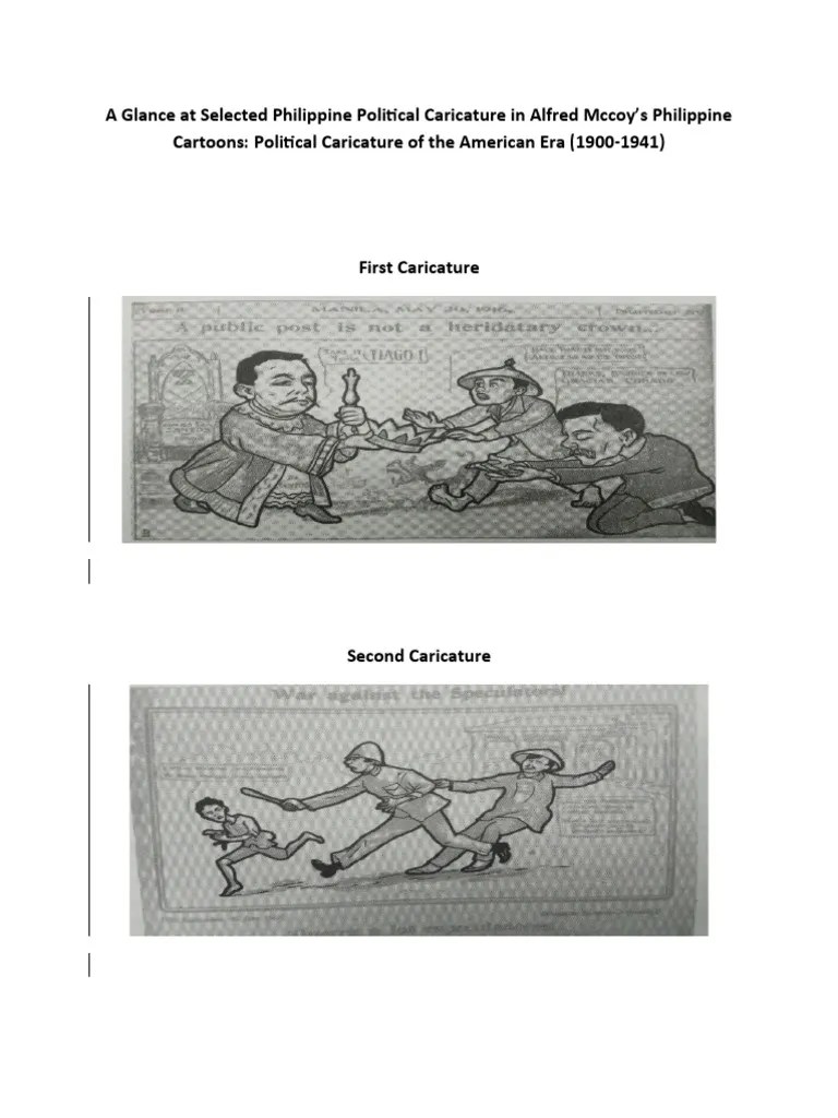 A Glance At Selected Philippine Political Caricature In Alfred Mccoy | PDF