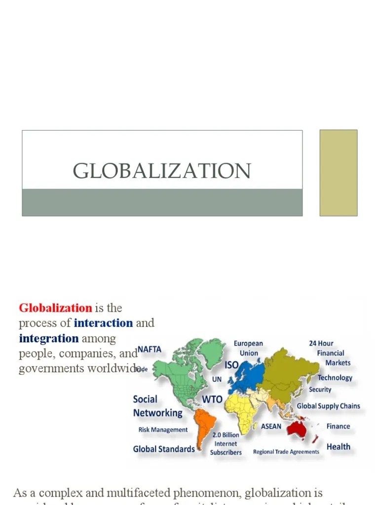 Globalization | PDF | Globalization | Cultural Globalization