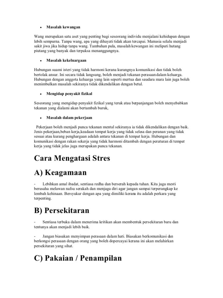 Masalah Kewangan | PDF