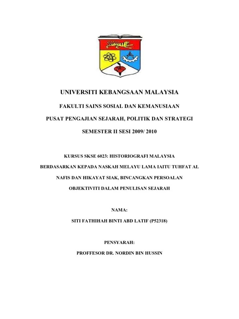Historiografi Malaysia | PDF