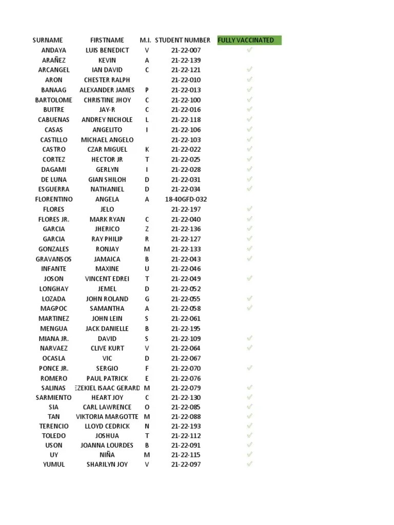 Student Database | PDF