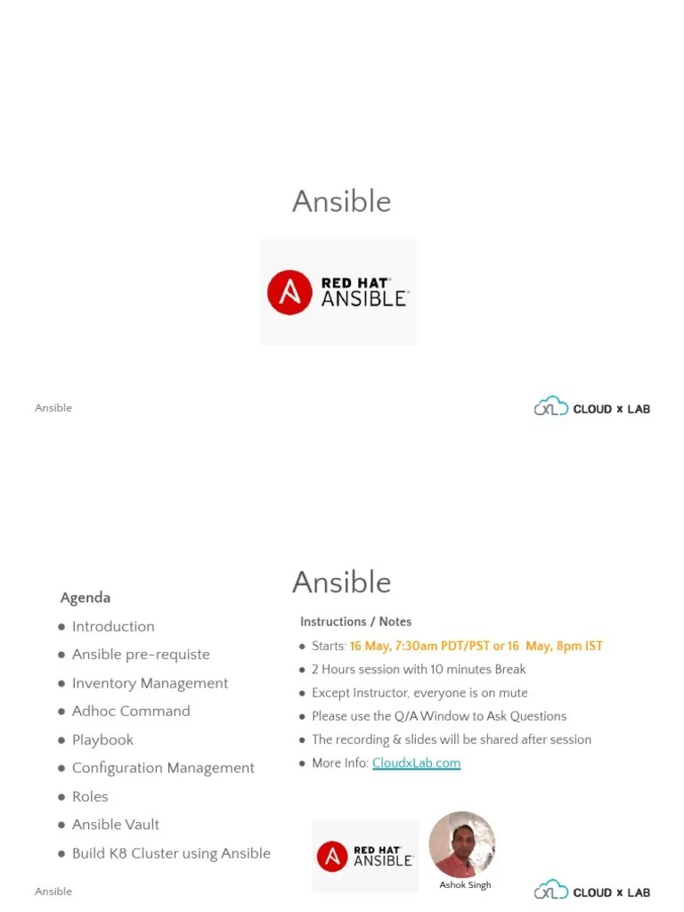 Ansible - Part1 | PDF | Information Technology Management | Computer ...
