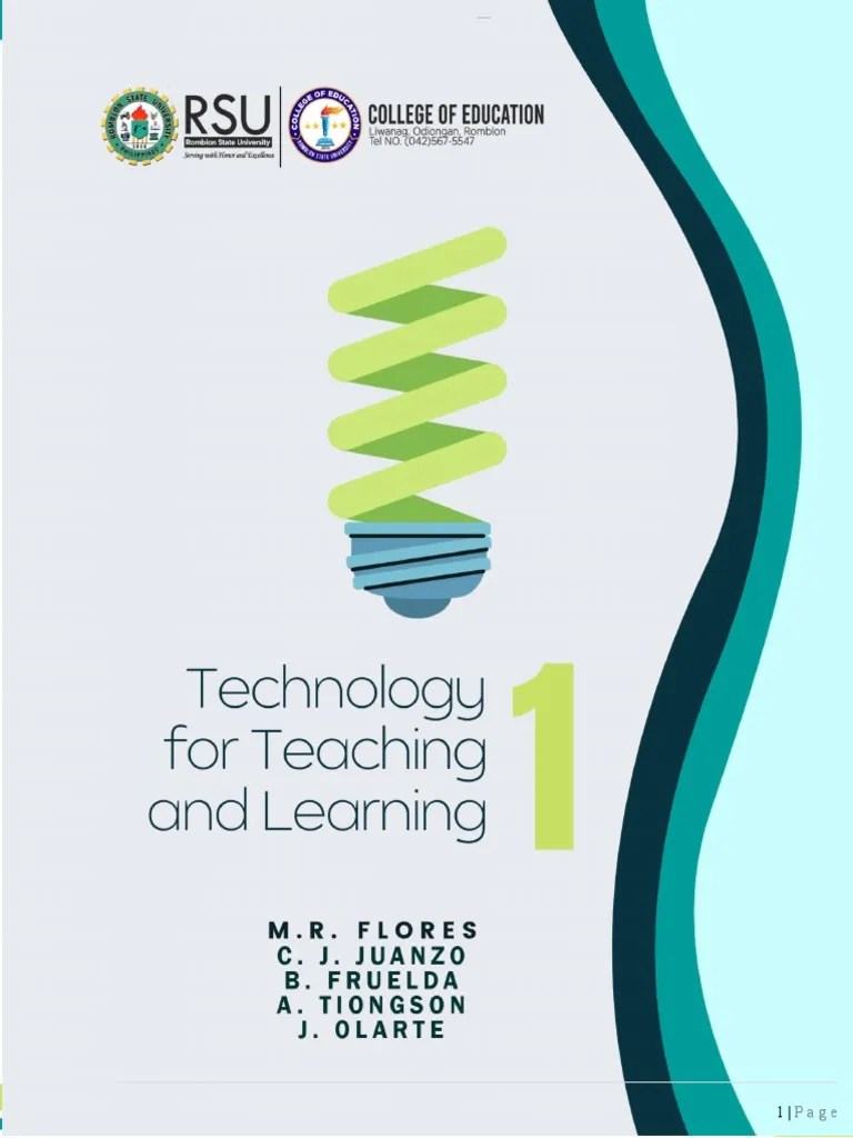 TTL 1 Module 1 Answer Sheets | PDF | Teaching Method | Learning