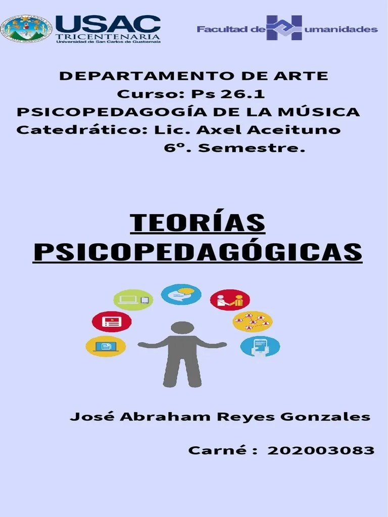 Teorías De Aprendizaje | PDF | Aprendizaje | Constructivismo (filosofía De La Educación)