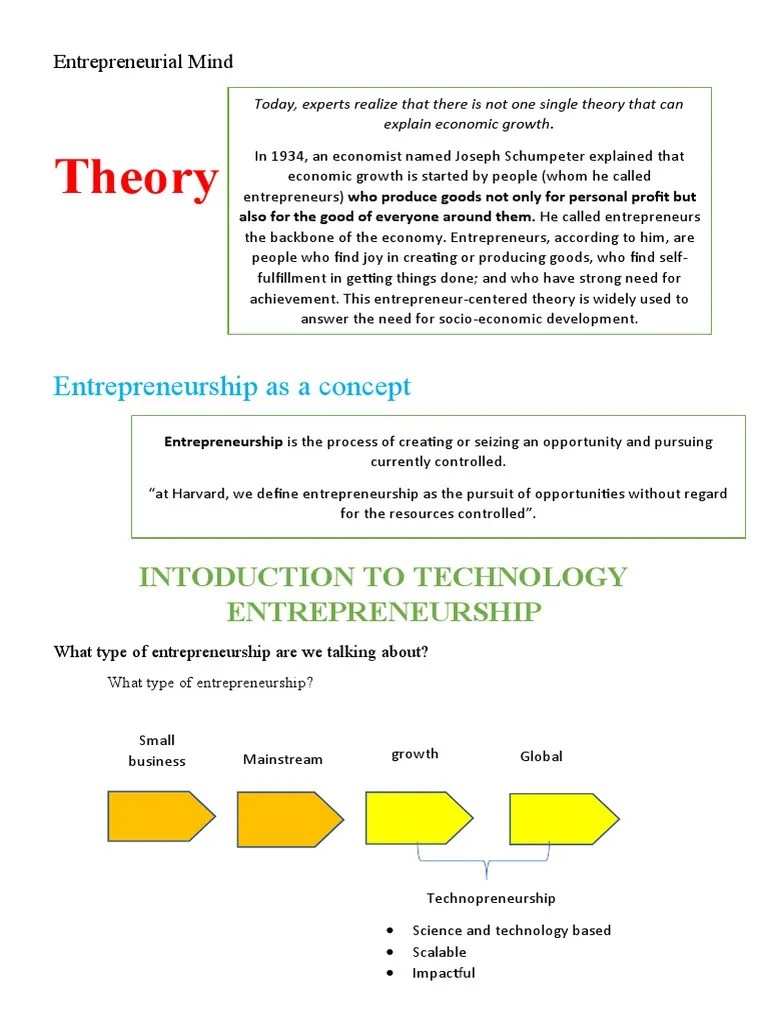 Entrepreneurial Mind | PDF | Entrepreneurship | Cognition