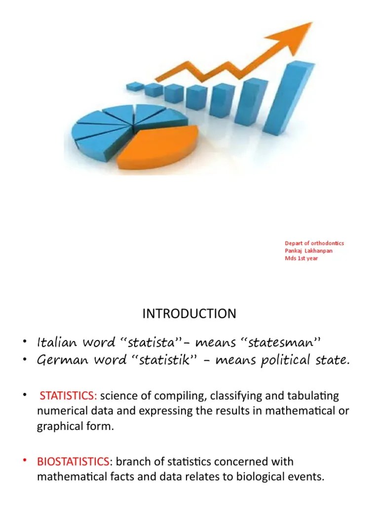 Biostatistics..and Orthodontics | PDF | Type I And Type Ii Errors ...