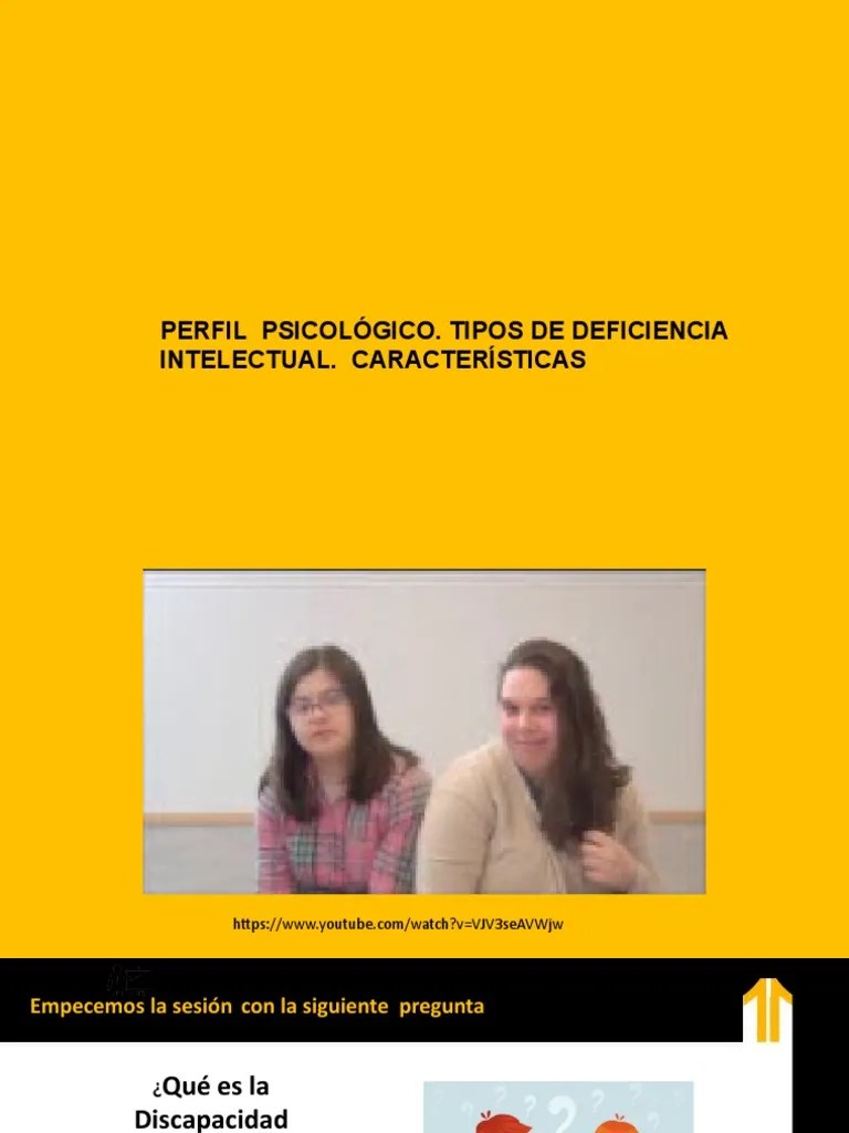 Discapacidad Intelectual | PDF | Discapacidad Intelectual | Sicología