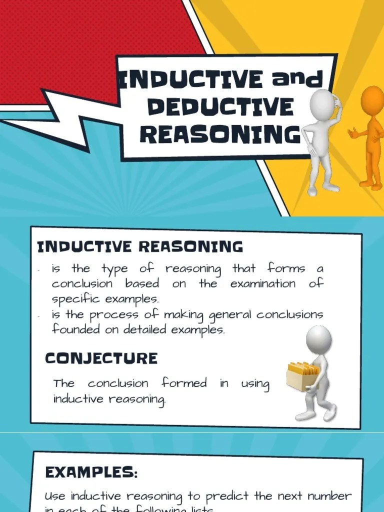 Inductive And Deductive Reasoning | PDF | Inductive Reasoning ...